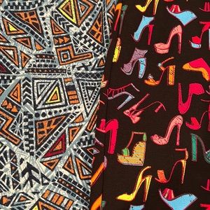 🌸🦋🌼 2 LuLaRoe Skirts